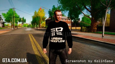 Черный свитер "Urban-Freeflow"